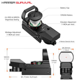 HD-101 Red/Green Dot Reflex Sight